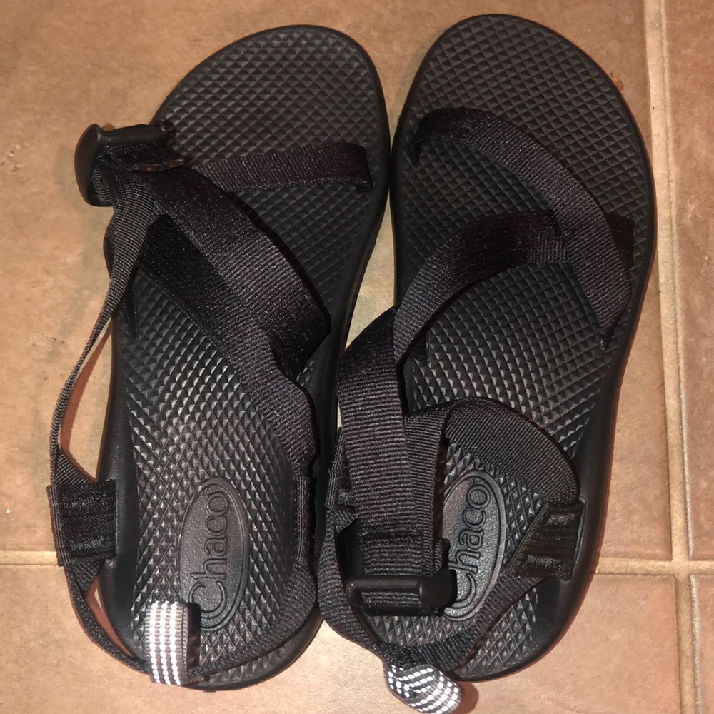 Brand new black Chacos